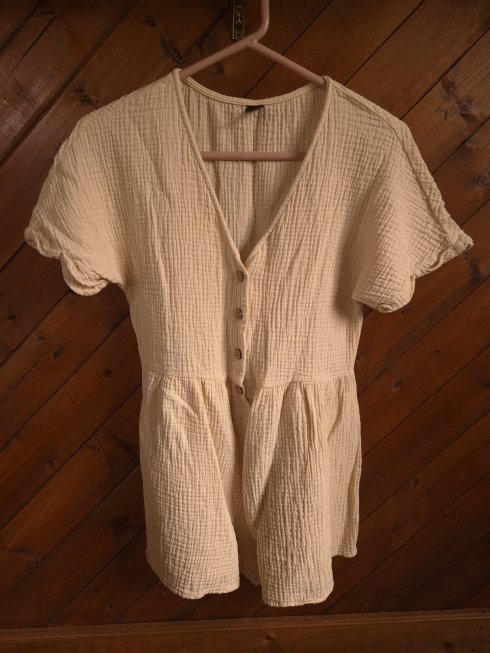 Emery Rose Cotton Romper